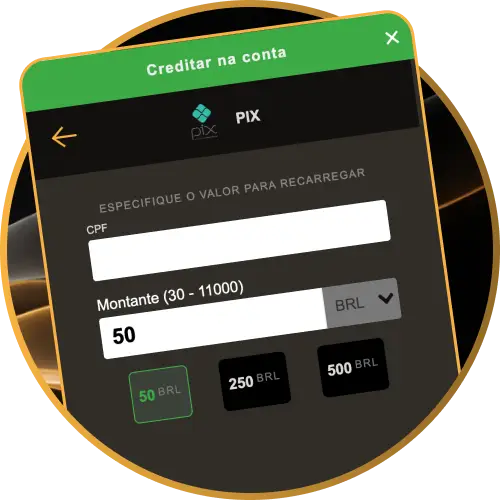 Receba seus ganhos instantaneamente com o tempo de pagamento Pix rápido direto no app do Play Fortuna.