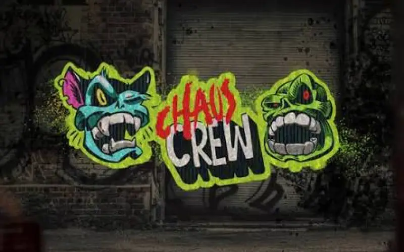 Divirta-se com o estilo urbano e caótico de Chaos Crew abrindo o app do Play Fortuna.