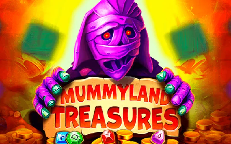 Explore os segredos da tumba jogando Mummyland Treasures com bônus do Play Fortuna.