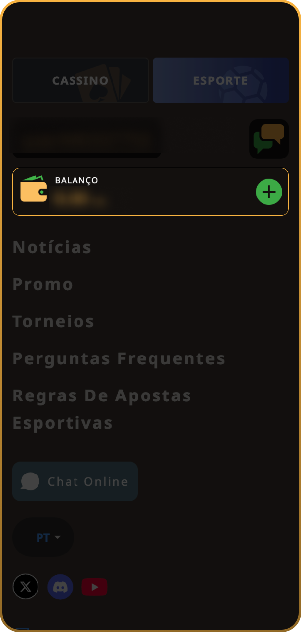 Acesse seu perfil para visualizar o bônus liberado na plataforma Play Fortuna.