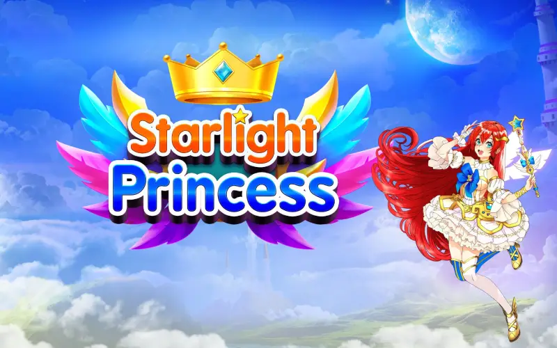 Divirta-se com os multiplicadores mágicos de Starlight Princess baixando o app do Play Fortuna.