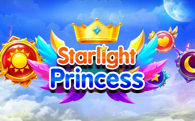 Divirta-se com os multiplicadores mágicos de Starlight Princess baixando o app do Play Fortuna.